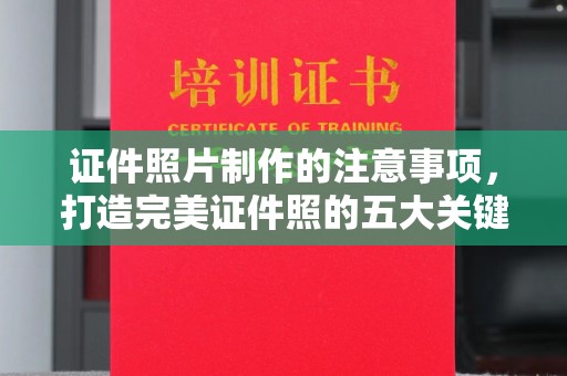 香格里拉证件照片制作的注意事项，打造完美证件照的五大关键点